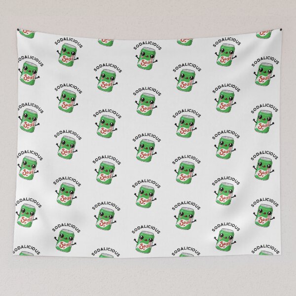 Item preview, Soda-licious Funny Soda Pop Puns  designed and sold by punnybone.