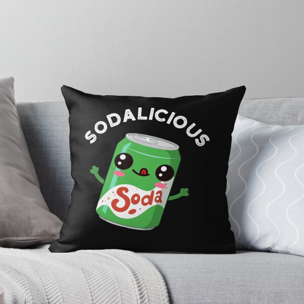 Item preview, Soda-licious Funny Soda Pop Puns (Dark BG) designed and sold by punnybone.