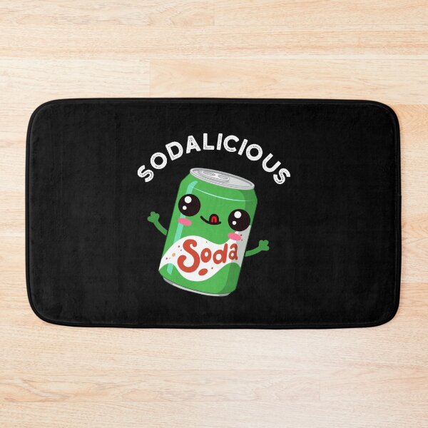 Item preview, Soda-licious Funny Soda Pop Puns (Dark BG) designed and sold by punnybone.