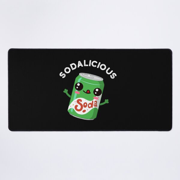 Item preview, Soda-licious Funny Soda Pop Puns (Dark BG) designed and sold by punnybone.