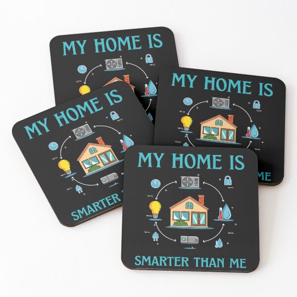Item preview, My Home Is Smarter Than Me designed and sold by SwejdDesign.