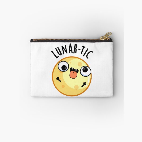 Item preview, Lunar-tic Funny Moon Puns  designed and sold by punnybone.