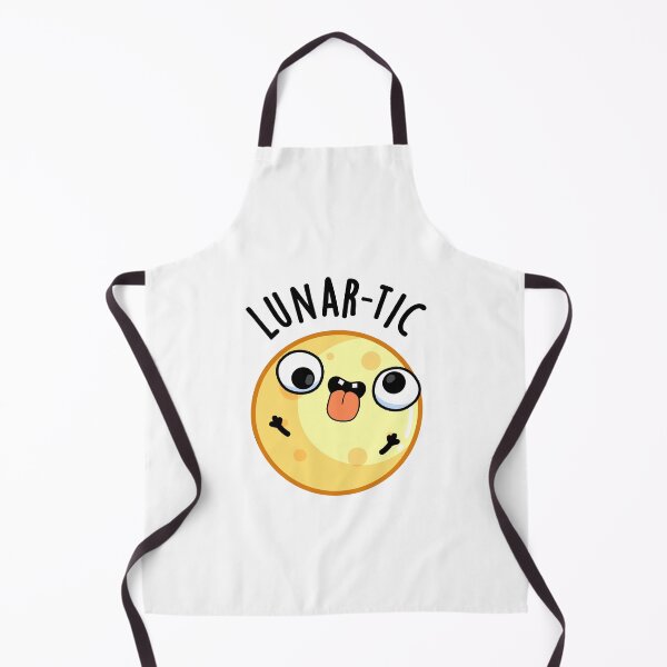 Item preview, Lunar-tic Funny Moon Puns designed and sold by punnybone.