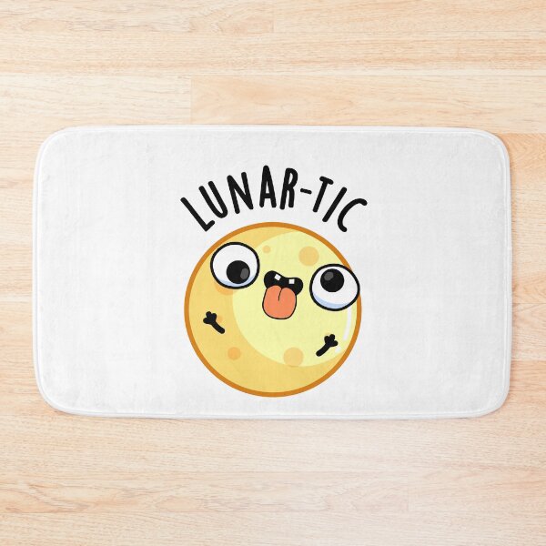 Item preview, Lunar-tic Funny Moon Puns  designed and sold by punnybone.