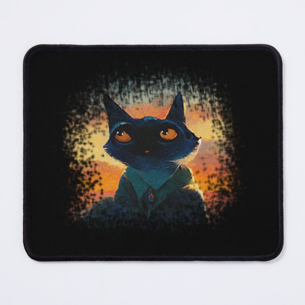 Item preview, cat looking at sunset designed and sold by MURCPOSE.