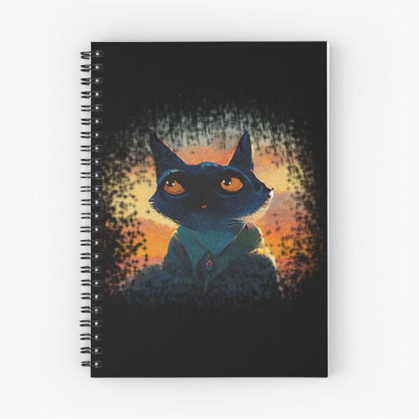 Item preview, cat looking at sunset designed and sold by MURCPOSE.