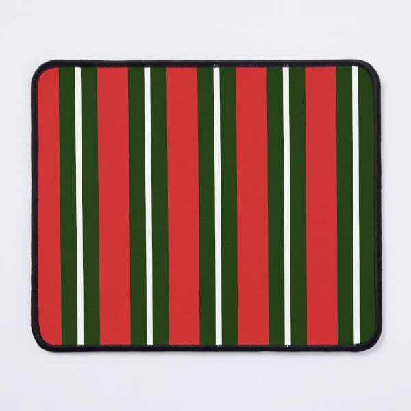 Item preview, Retro Green red white christmas stripes seamless pattern designed and sold by reka88.