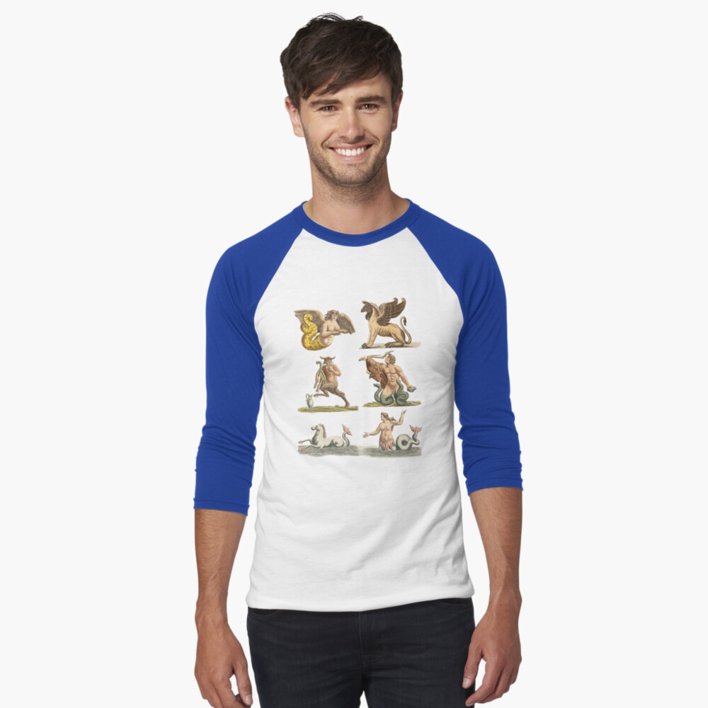 Artikel-Vorschau von Baseballshirt mit 3/4-Arm, designt und verkauft von VintageManiac.
