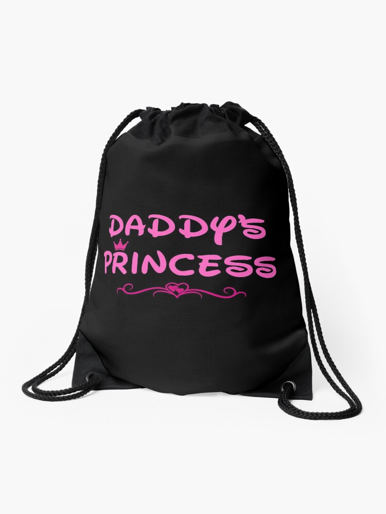 princess drawstring bag