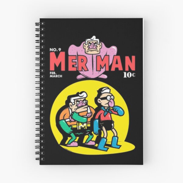 Item preview, Mer man cartoon illustration designed and sold by Sovik Goswami.
