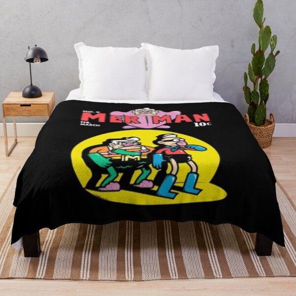 Item preview, Mer man cartoon illustration designed and sold by Sovik Goswami.