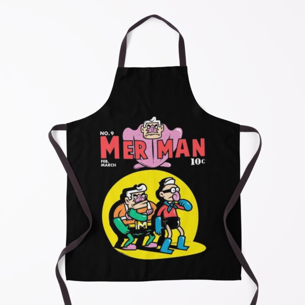 Item preview, Mer man cartoon illustration designed and sold by Sovik Goswami.