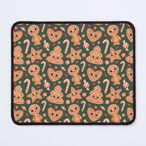 Item preview, Cute gingerbread christmas seamless pattern designed and sold by reka88.