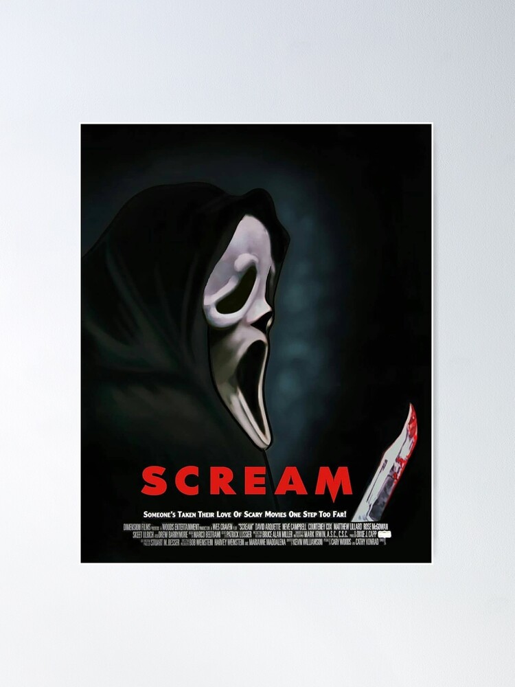 Scary Movie Scream Face Mask  Scream mask, Scary scream, Scary movies