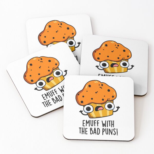 Item preview, Emuff With The Bad Puns Muffin Puns  designed and sold by punnybone.