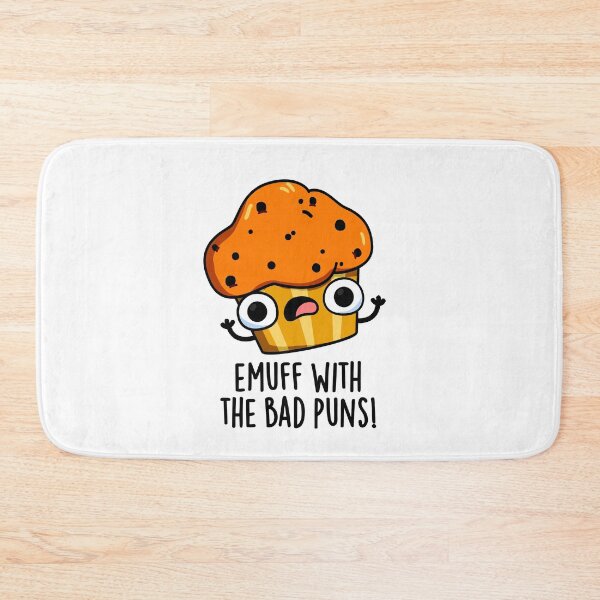 Item preview, Emuff With The Bad Puns Muffin Puns  designed and sold by punnybone.