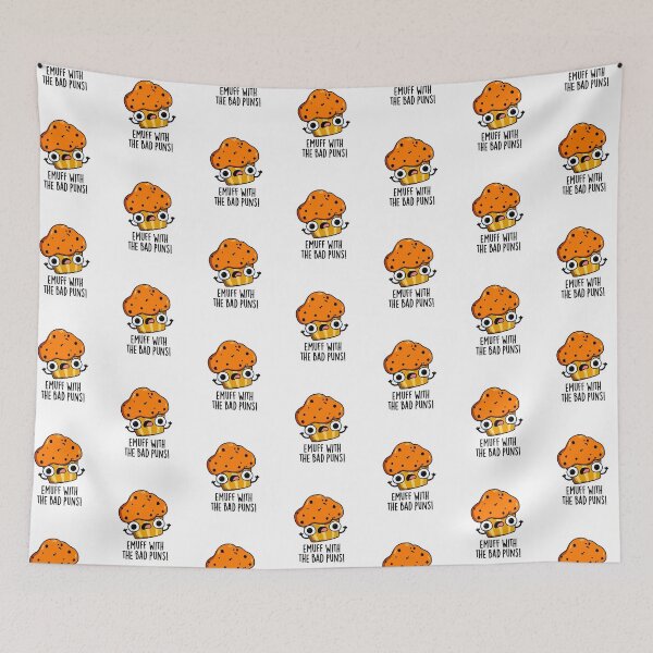 Item preview, Emuff With The Bad Puns Muffin Puns  designed and sold by punnybone.