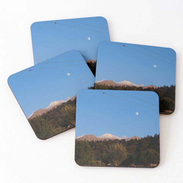 Item preview, Switzerland - Mountains with moon designed and sold by AnimaliaArt.