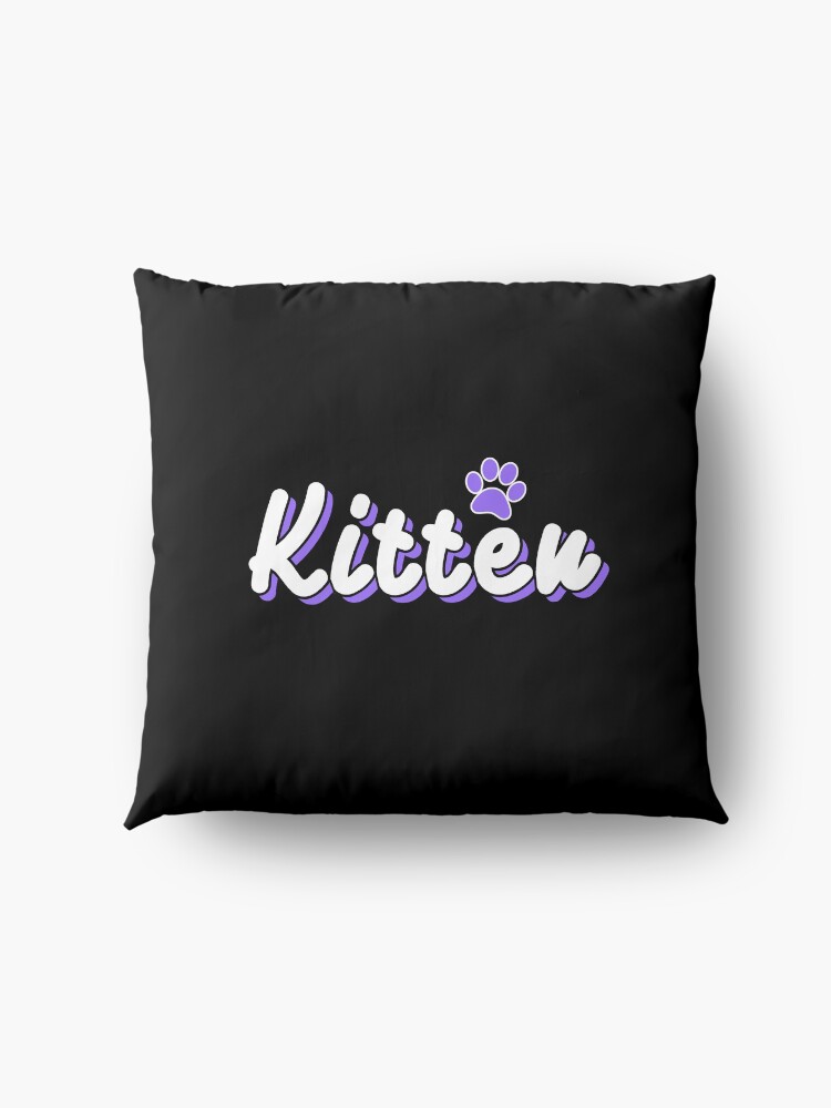 Alternate view of Kitten Floor Pillow