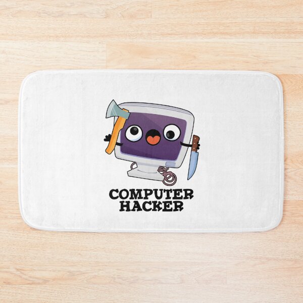 Item preview, Computer Hacker Funny Technology Puns  designed and sold by punnybone.