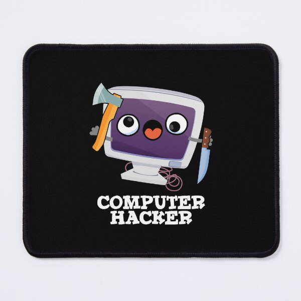 Item preview, Computer Hacker Funny Technology Puns (Dark BG) designed and sold by punnybone.