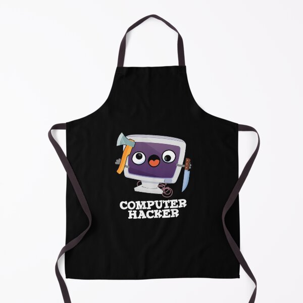 Item preview, Computer Hacker Funny Technology Puns (Dark BG) designed and sold by punnybone.