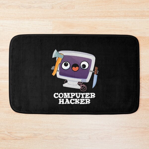 Item preview, Computer Hacker Funny Technology Puns (Dark BG) designed and sold by punnybone.