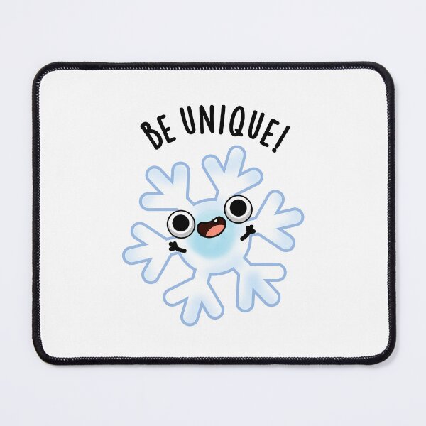 Item preview, Be Unique Funny Snowflake Puns  designed and sold by punnybone.