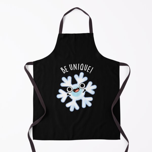 Item preview, Be Unique Funny Snowflake Puns (Dark BG) designed and sold by punnybone.