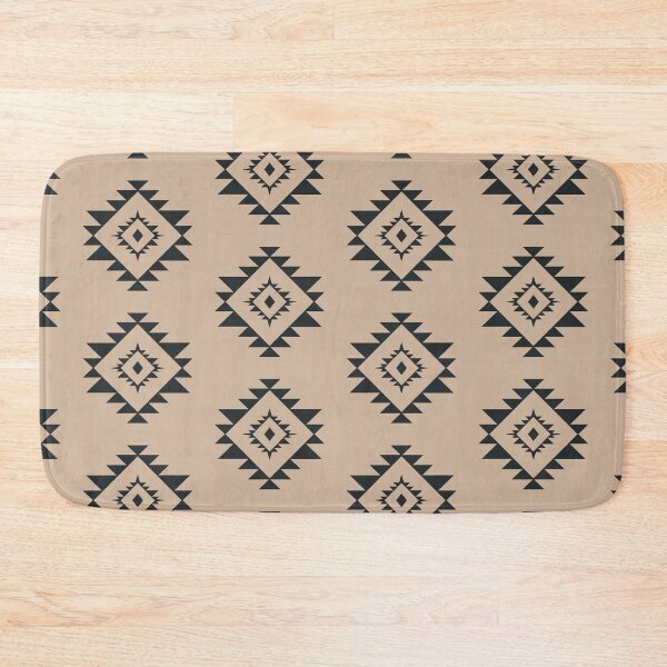 Item preview, Aztec polygone minimal pattern design beige  designed and sold by vianahline.