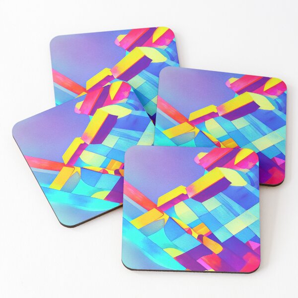 Item preview, Abstract Colourful Blocks designed and sold by Arkneer.