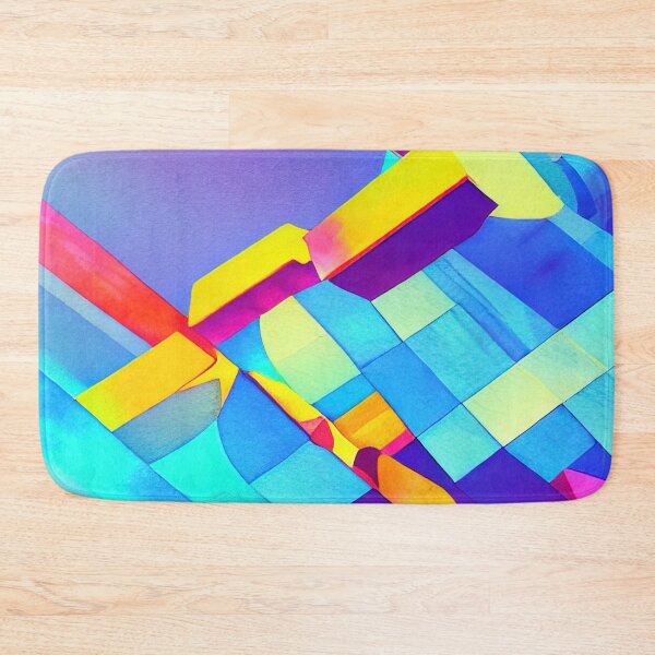 Item preview, Abstract Colourful Blocks designed and sold by Arkneer.