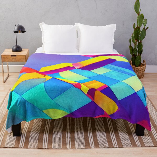 Item preview, Abstract Colourful Blocks designed and sold by Arkneer.