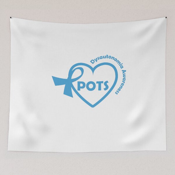 Item preview, Dysautonomia Cancer Awareness Turquoise  designed and sold by miracletee.