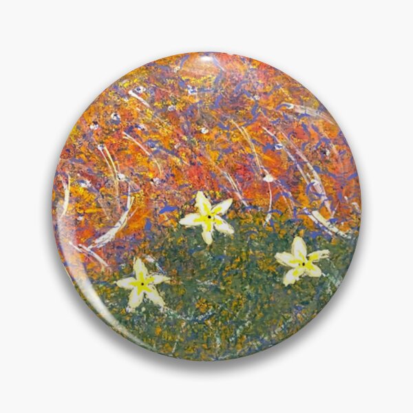Item preview, Daisies In Springtime - Abstract Spring Season Acrylic Painting designed and sold by MariesUniqueArt.