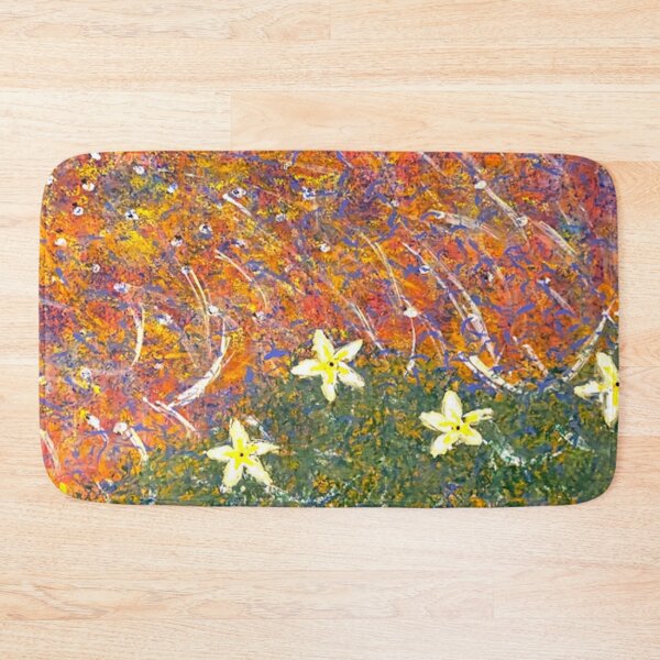 Item preview, Daisies In Springtime - Abstract Spring Season Acrylic Painting designed and sold by MariesUniqueArt.