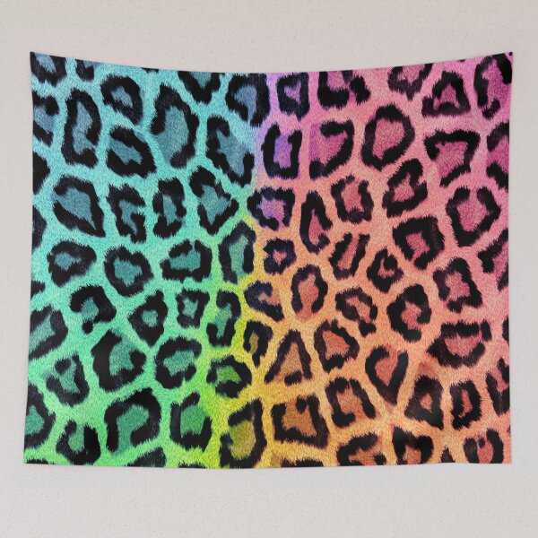 Item preview, Rainbow Leopard Print Pattern designed and sold by MurphyMorganGifts.