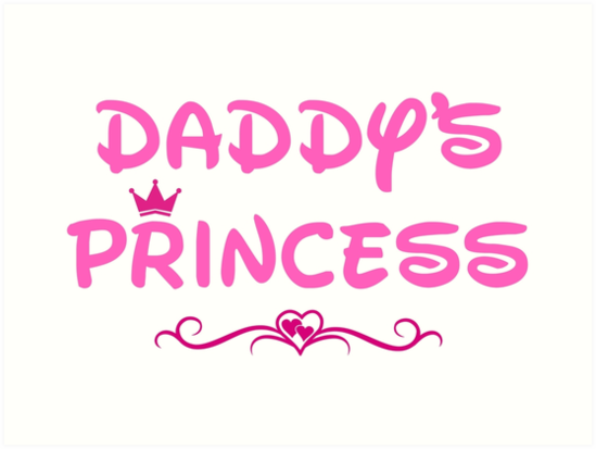 Download "Daddy's Princess" Art Print by BDSM-T-Shirt | Redbubble