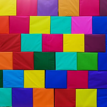 Artwork thumbnail,  Colorful Seamless Block Pattern  by Gamicnum