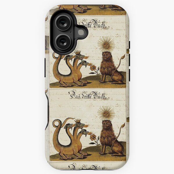 Vista previa del artículo con la obra «Meme de criatura medieval - Símbolos alquímicos», diseñado y vendido por VintageManiac.