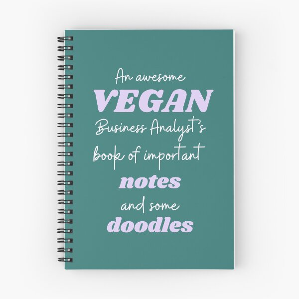 Item preview, Awesome Vegan Business Analyst designed and sold by MajesticVegan.