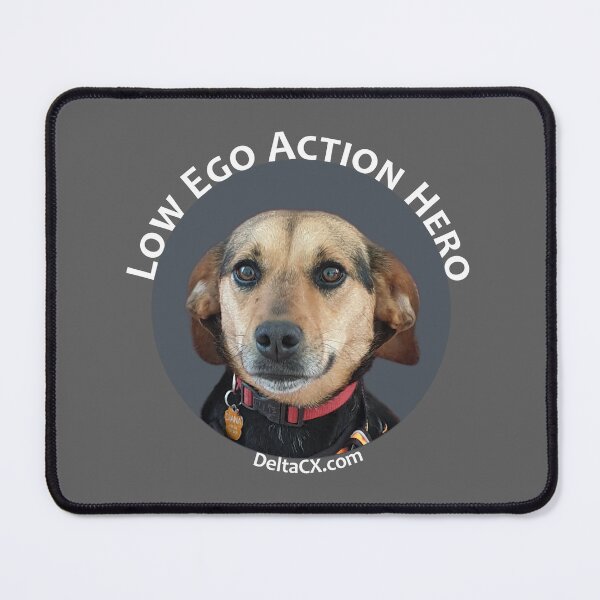Item preview, Low Ego Action Hero - on dark colors designed and sold by Delta CX.