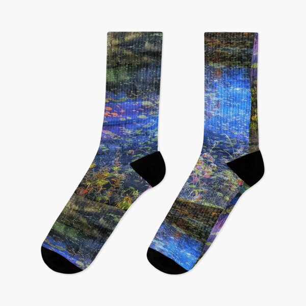 Item preview, Reflections in a Lake, Abstract Fine Art Print designed and sold by Davey's Designs.