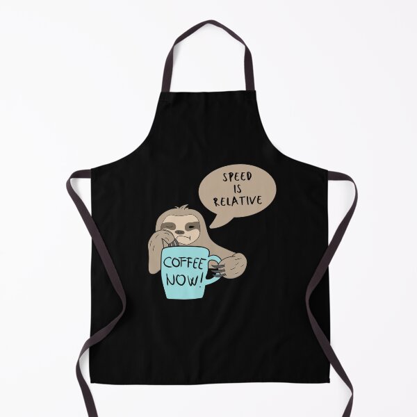 Item preview, Speed is relative coffee sloth designed and sold by eloski.