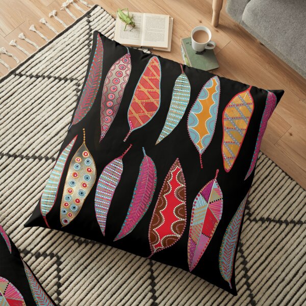 Playing with pattern Floor Pillow