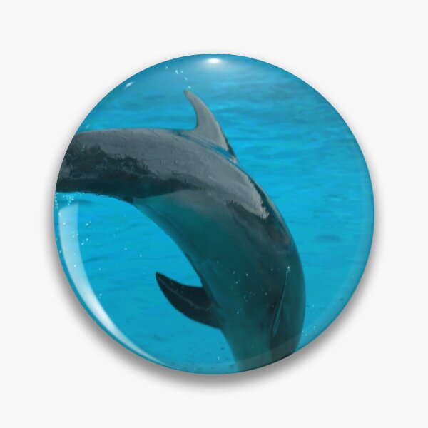 Artikelvorschau, Delphin springt in blaues Wasser entworfen und verkauft von olena2552.