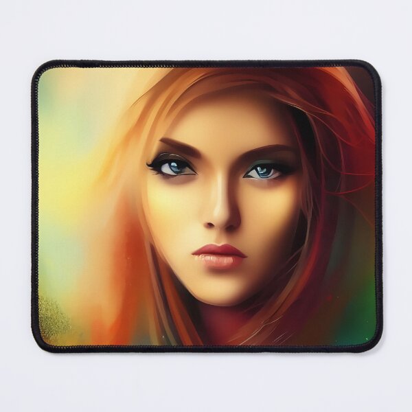 Item preview, Beautiful woman in colours abstract designed and sold by Stratomi.