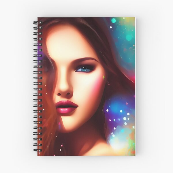 Item preview, Beautiful redhead girl abstract designed and sold by Stratomi.