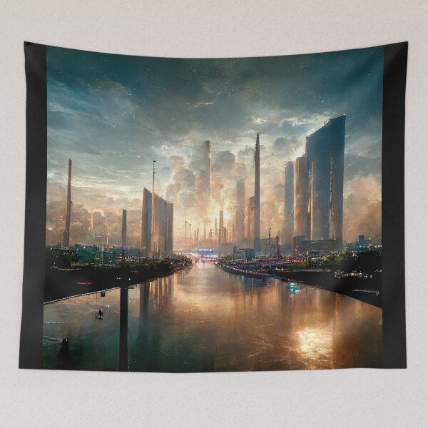 Item preview, Future Cities Series designed and sold by VISIONARTIST.