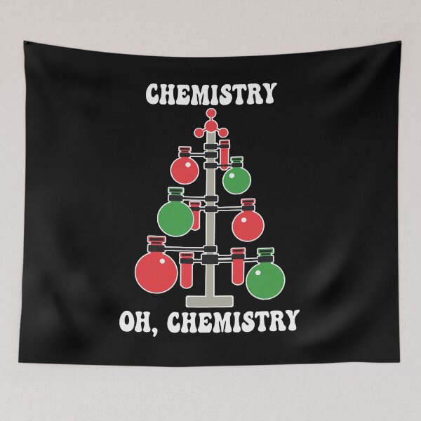 Item preview, Oh Chemistree Funny Science Christmas Tree Chemistry Chemist designed and sold by Gifty Rifty.